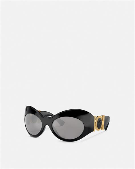 versace sheild sunglasses|versace shield sunglasses women.